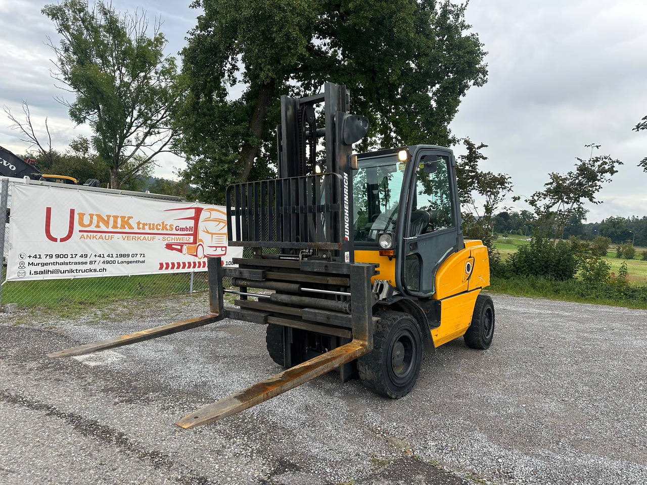 JUNG JUNGHEINRICH DFG 545 - Forklift: fotoğraf 2 JUNG JUNGHEINRICH DFG 545 - Forklift: fotoğraf 2