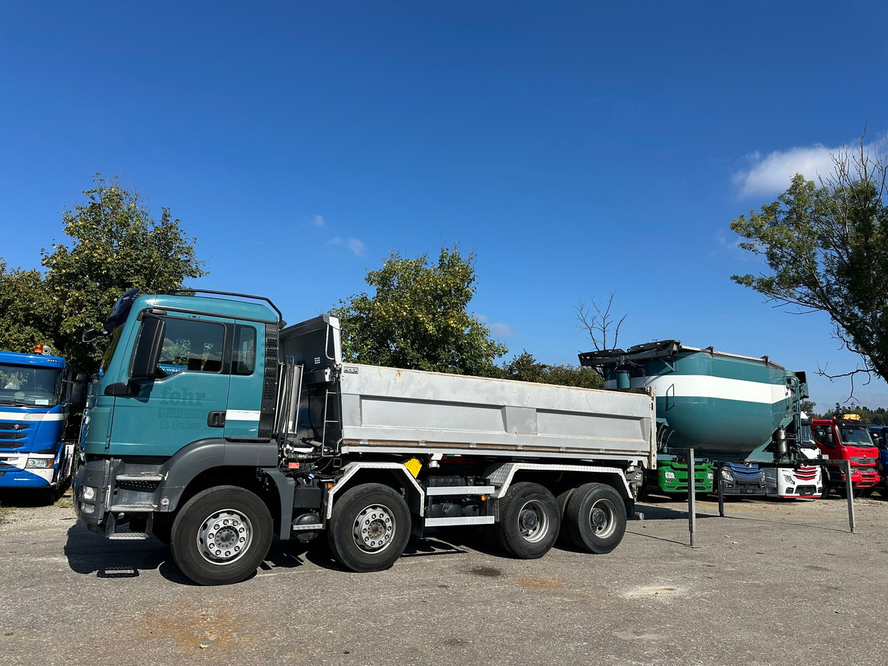 MAN TGS 35.480 8x4 Wechselsistem - Damperli kamyon: fotoğraf 2 MAN TGS 35.480 8x4 Wechselsistem - Damperli kamyon: fotoğraf 2