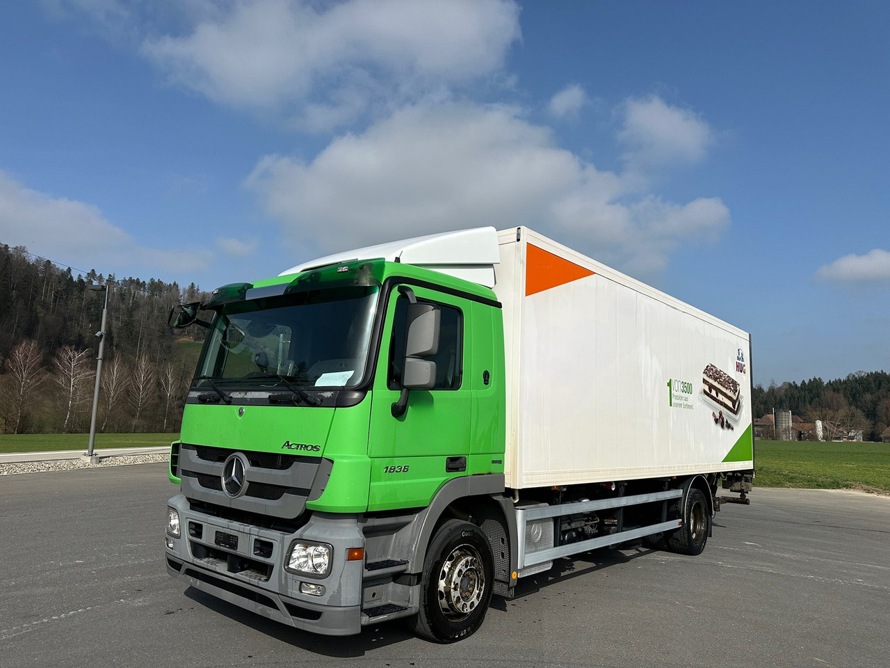 MERCEDES-BENZ Actros 18.36 Kühler Hebebühne - Refrijeratör kamyon: fotoğraf 1 MERCEDES-BENZ Actros 18.36 Kühler Hebebühne - Refrijeratör kamyon: fotoğraf 1