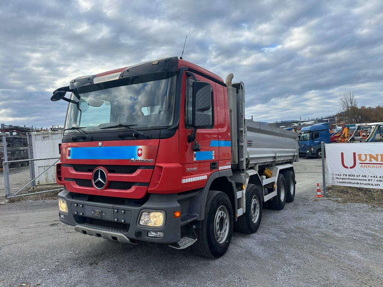 MERCEDES-BENZ Actros 3248 8x4 Kipper - Damperli kamyon: fotoğraf 2 MERCEDES-BENZ Actros 3248 8x4 Kipper - Damperli kamyon: fotoğraf 2