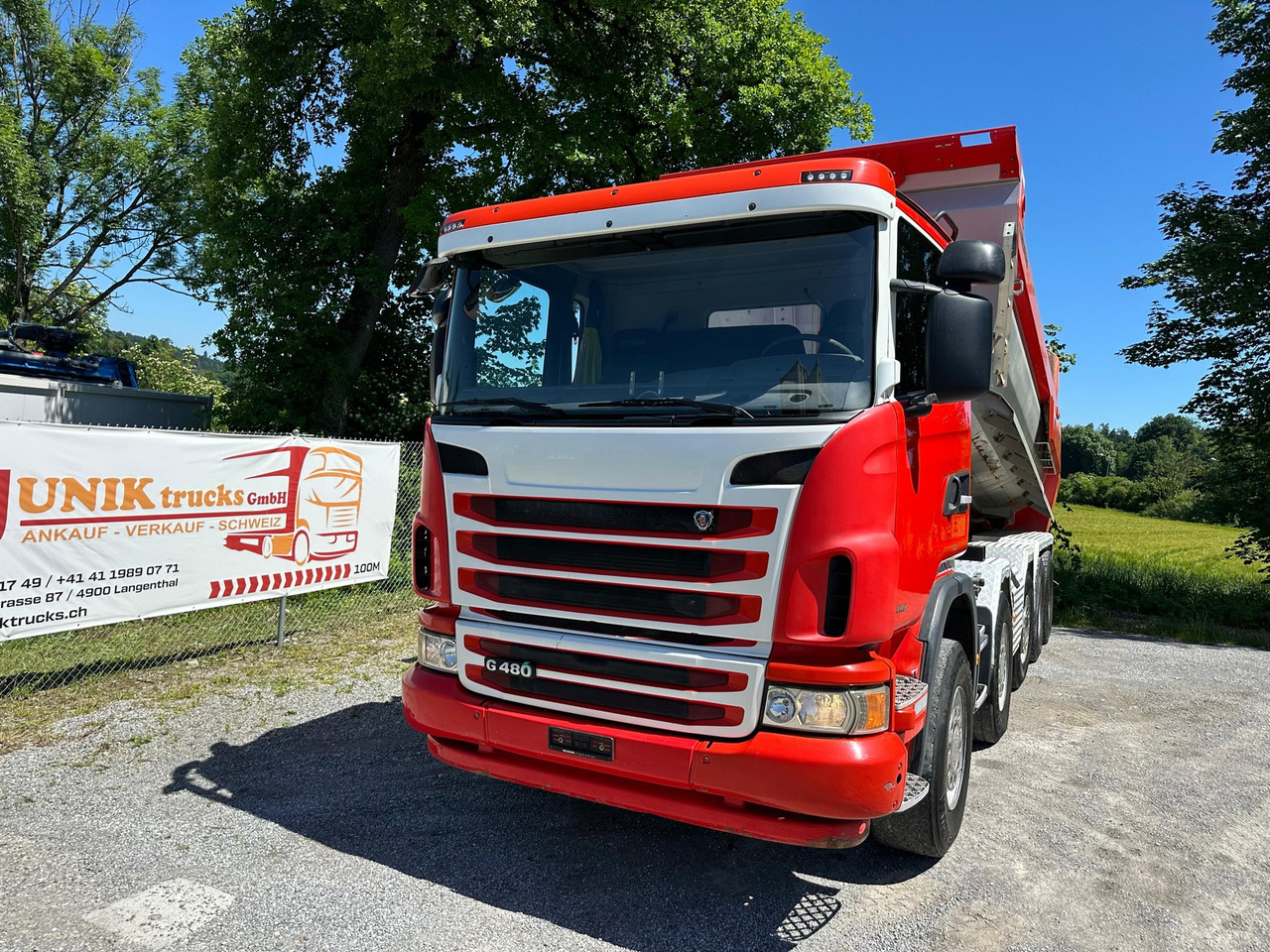 SCANIA G480 10x4 Kipper - Damperli kamyon: fotoğraf 1 SCANIA G480 10x4 Kipper - Damperli kamyon: fotoğraf 1