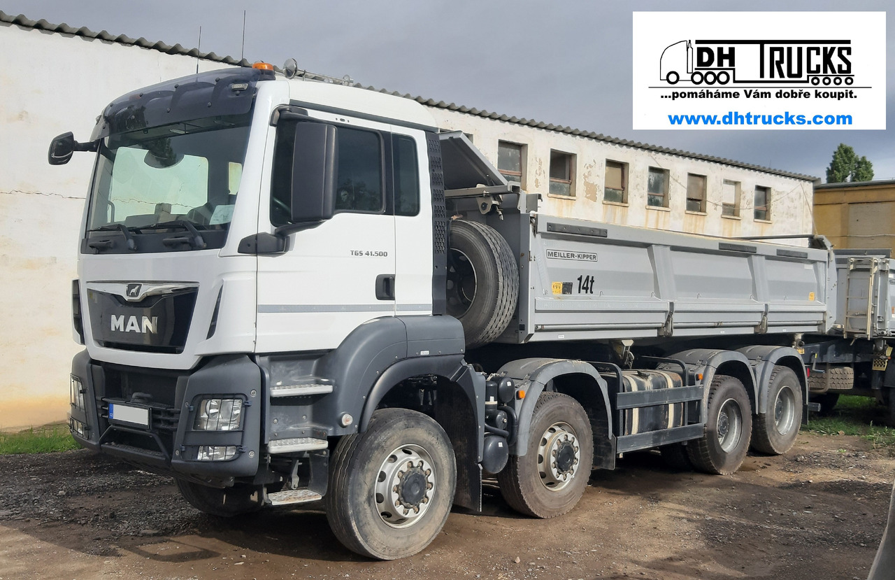 MAN TGS 41.500 8x6 BB MEILLER S3 BORDMATIC / TAŽNÉ * AHK 36.000 kg / souprava * Zug 60.000 kg - Damperli kamyon: fotoğraf 2 MAN TGS 41.500 8x6 BB MEILLER S3 BORDMATIC / TAŽNÉ * AHK 36.000 kg / souprava * Zug 60.000 kg - Damperli kamyon: fotoğraf 2