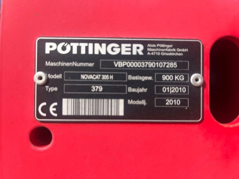 Pottinger NOVACAT 305 H - Çayır biçme makinesi: fotoğraf 5 Pottinger NOVACAT 305 H - Çayır biçme makinesi: fotoğraf 5