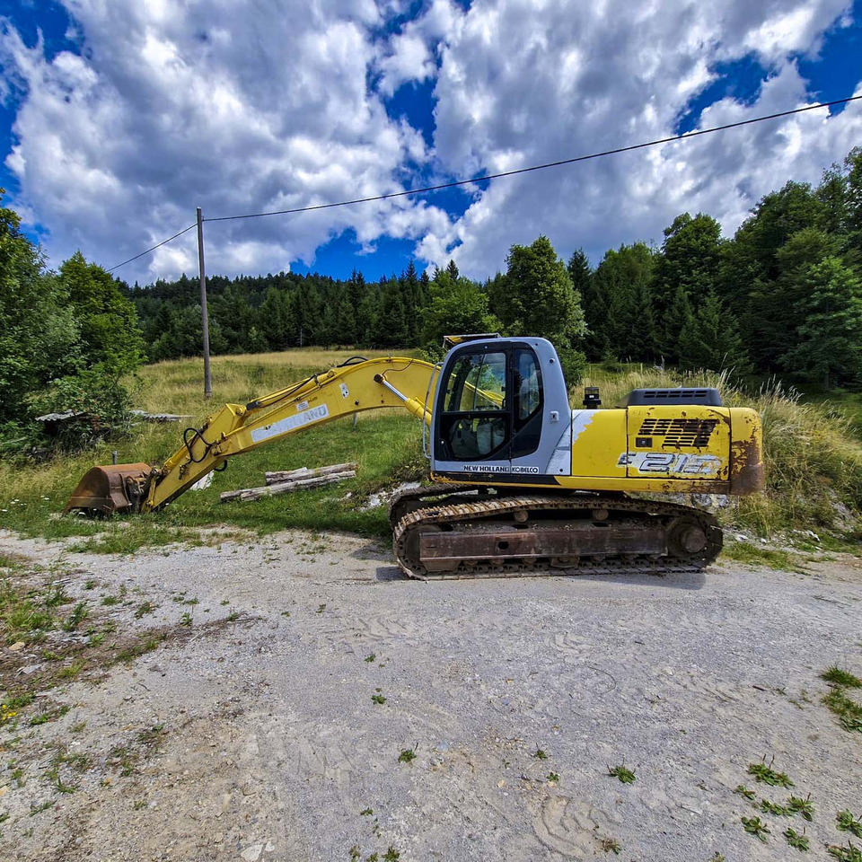 New Holland Kobelco E215 - Paletli ekskavatör: fotoğraf 1 New Holland Kobelco E215 - Paletli ekskavatör: fotoğraf 1