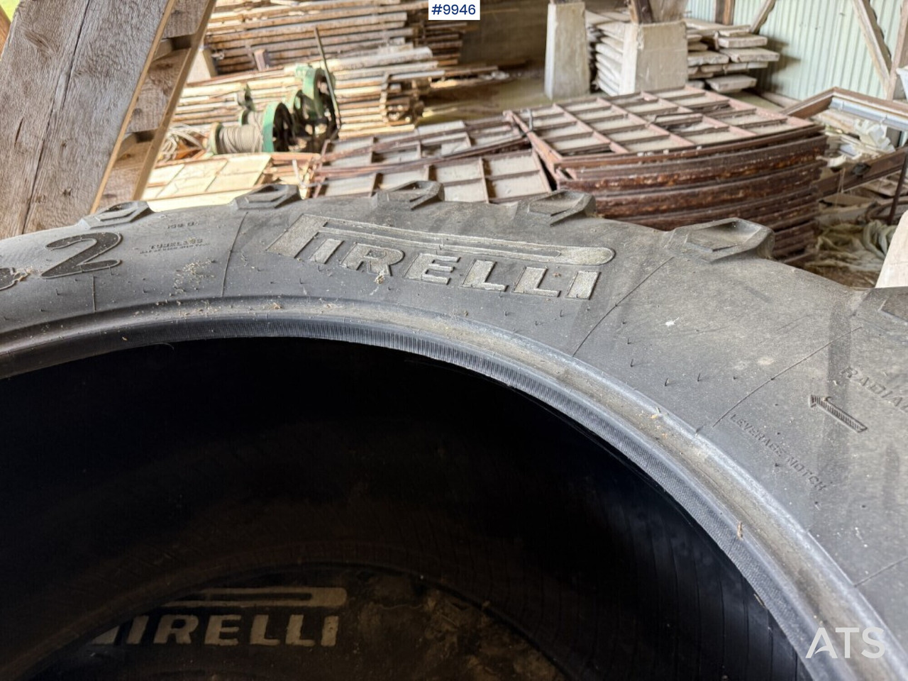 2 tires for tractor Pirelli 650/65R42 - Lastik - Traktör: fotoğraf 5 2 tires for tractor Pirelli 650/65R42 - Lastik - Traktör: fotoğraf 5