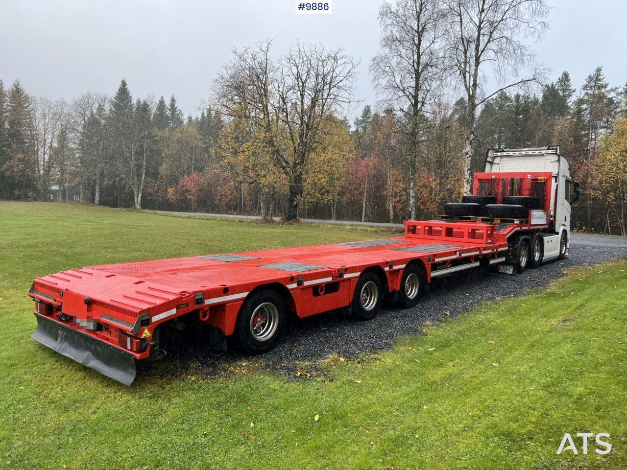 Scania R500 Tractor unit with Doll S3L Trombone Trailer - Çekici, Alçak çerçeveli platform dorse: fotoğraf 5 Scania R500 Tractor unit with Doll S3L Trombone Trailer - Çekici, Alçak çerçeveli platform dorse: fotoğraf 5