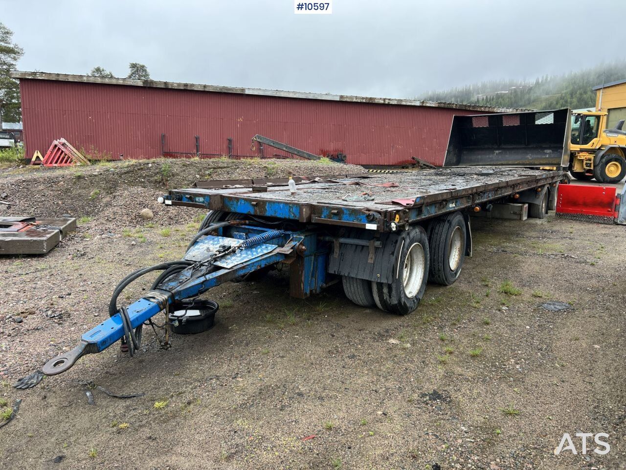 Contar 1020 LDT Trailer - 4-axle - Platform/ Açık kasa römork: fotoğraf 1 Contar 1020 LDT Trailer - 4-axle - Platform/ Açık kasa römork: fotoğraf 1