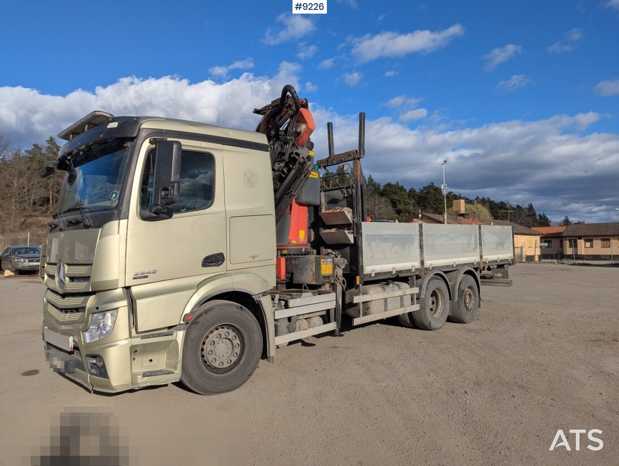 Crane Truck Mercedes-Benz Actros 2542 - Sal/ Açık kasa kamyon, Vinçli kamyon: fotoğraf 1 Crane Truck Mercedes-Benz Actros 2542 - Sal/ Açık kasa kamyon, Vinçli kamyon: fotoğraf 1
