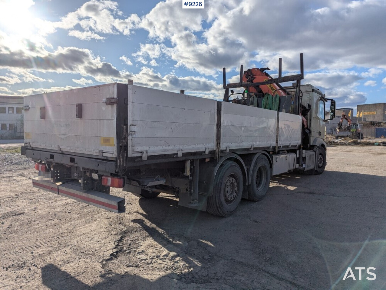 Crane Truck Mercedes-Benz Actros 2542 - Sal/ Açık kasa kamyon, Vinçli kamyon: fotoğraf 4 Crane Truck Mercedes-Benz Actros 2542 - Sal/ Açık kasa kamyon, Vinçli kamyon: fotoğraf 4