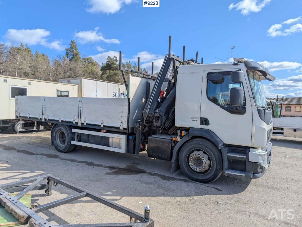 Crane Truck Volvo FL 280 4X2 with HIAB XS 144 E-5 crane (SEE VIDEO) - Vinçli kamyon: fotoğraf 2 Crane Truck Volvo FL 280 4X2 with HIAB XS 144 E-5 crane (SEE VIDEO) - Vinçli kamyon: fotoğraf 2