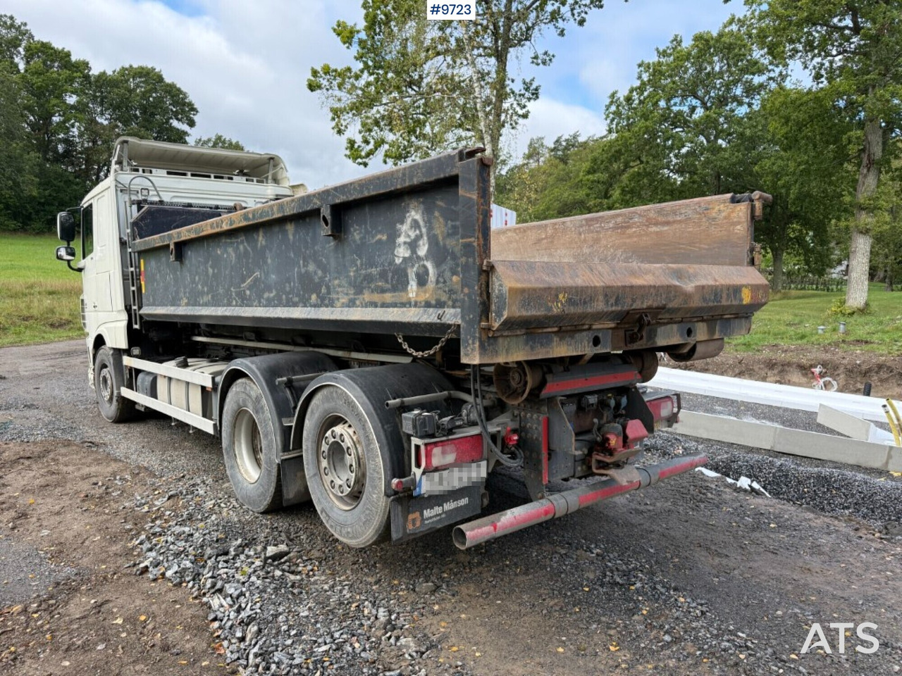 DAF FAN XL510Z hooklift with flatbed - Kancalı yükleyici kamyon: fotoğraf 3 DAF FAN XL510Z hooklift with flatbed - Kancalı yükleyici kamyon: fotoğraf 3