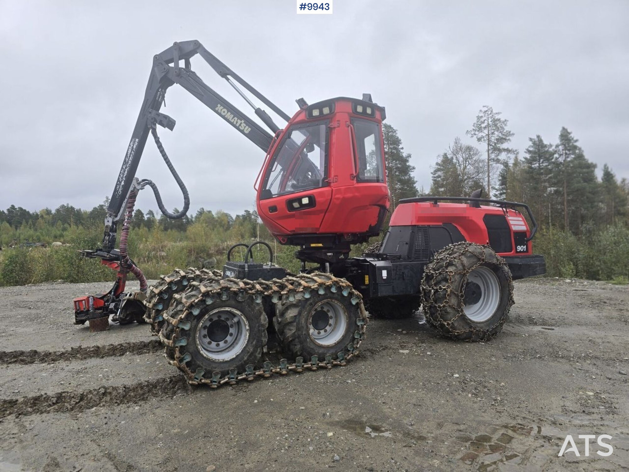 Harvester Komatsu XH901-5 - Diğer araçlar: fotoğraf 3 Harvester Komatsu XH901-5 - Diğer araçlar: fotoğraf 3