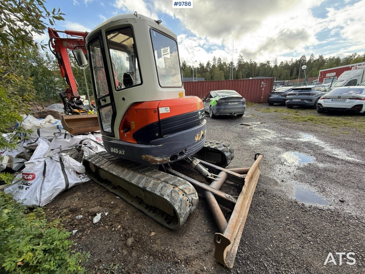 Kubota U45-3a crawler excavator with tiltrotator and buckets - Diğer araçlar: fotoğraf 5 Kubota U45-3a crawler excavator with tiltrotator and buckets - Diğer araçlar: fotoğraf 5