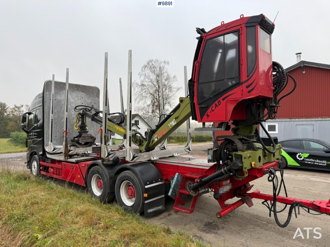 Volvo FH64 R Timber truck, trailer and crane - Diğer araçlar: fotoğraf 3 Volvo FH64 R Timber truck, trailer and crane - Diğer araçlar: fotoğraf 3