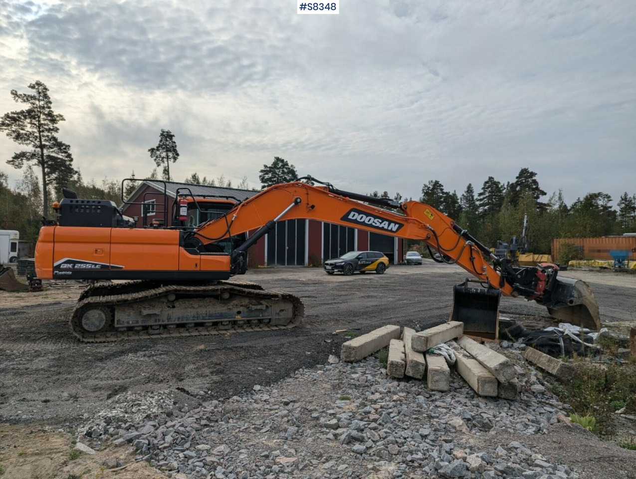 Doosan DX255LC Tiltrotator and buckets (SEE VIDEO) - Paletli ekskavatör: fotoğraf 4 Doosan DX255LC Tiltrotator and buckets (SEE VIDEO) - Paletli ekskavatör: fotoğraf 4