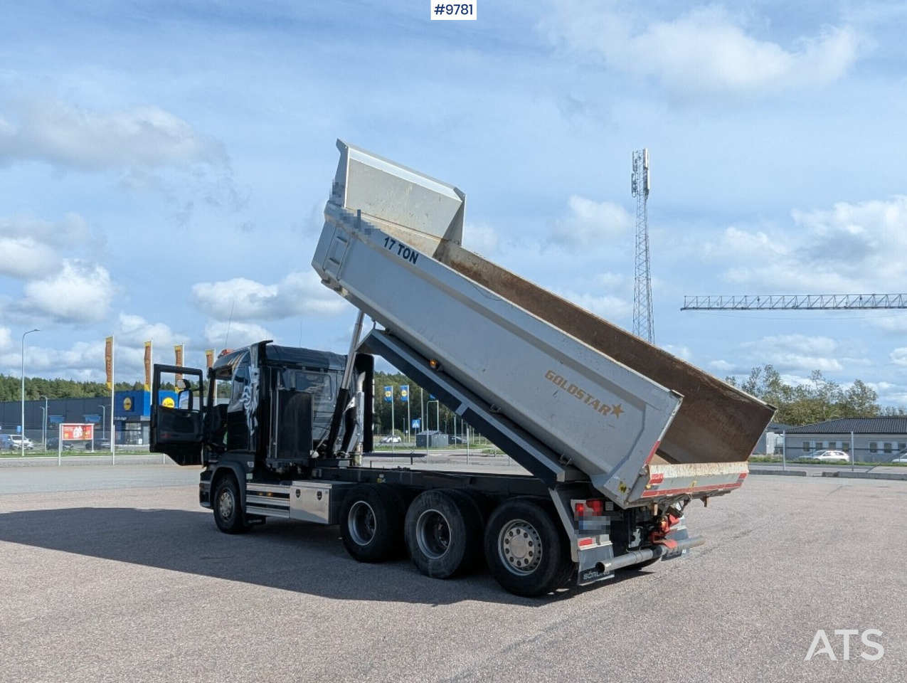 Dump truck Scania R520 8X4 - Damperli kamyon: fotoğraf 4 Dump truck Scania R520 8X4 - Damperli kamyon: fotoğraf 4