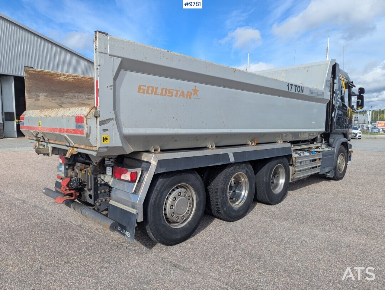 Dump truck Scania R520 8X4 - Damperli kamyon: fotoğraf 3 Dump truck Scania R520 8X4 - Damperli kamyon: fotoğraf 3