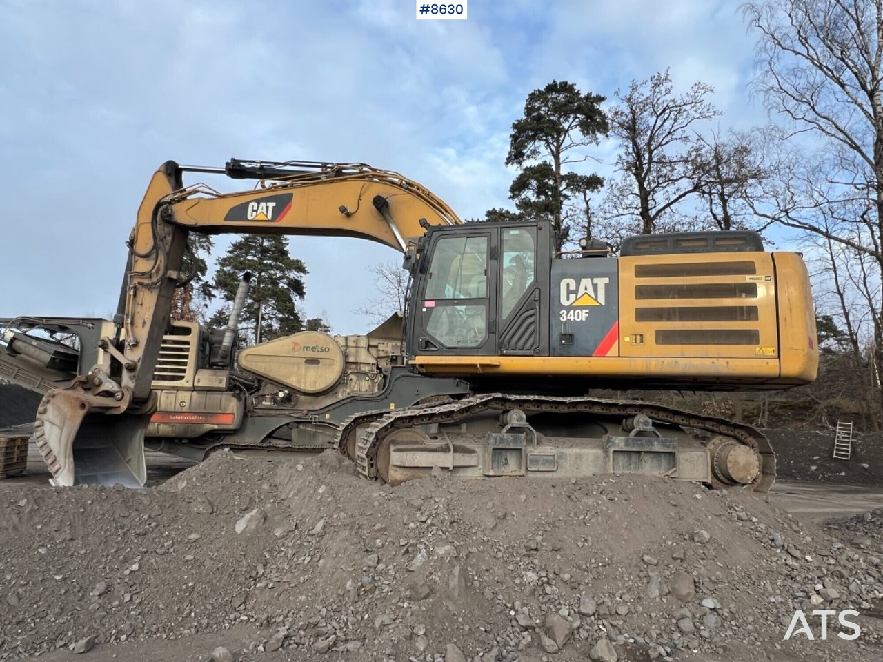 Excavator Cat 340F (SEE VIDEO) - Paletli ekskavatör: fotoğraf 2 Excavator Cat 340F (SEE VIDEO) - Paletli ekskavatör: fotoğraf 2