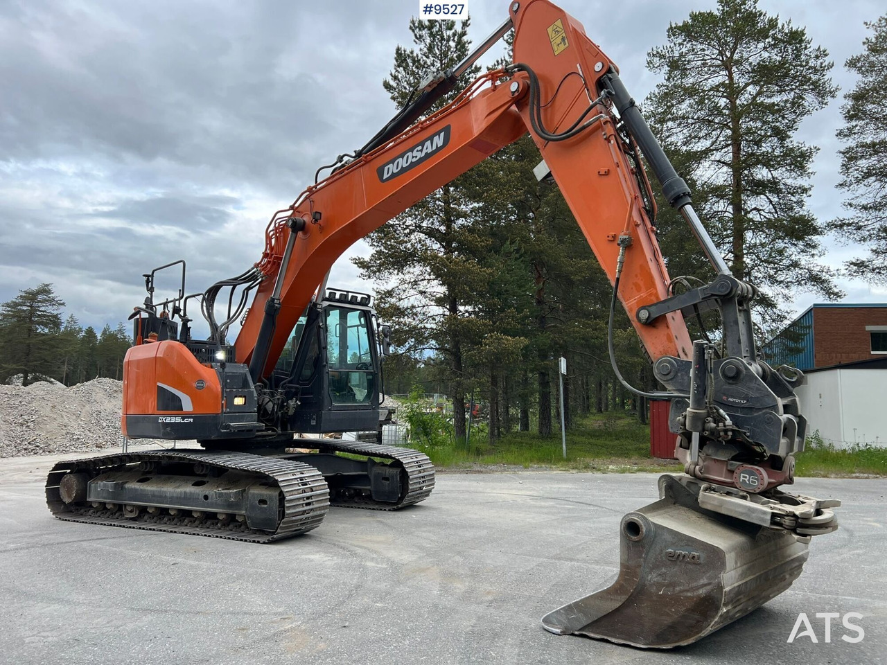 Excavator Doosan DX235 LCR-5 with excavator system (SEE VIDEO) - Paletli ekskavatör: fotoğraf 3 Excavator Doosan DX235 LCR-5 with excavator system (SEE VIDEO) - Paletli ekskavatör: fotoğraf 3