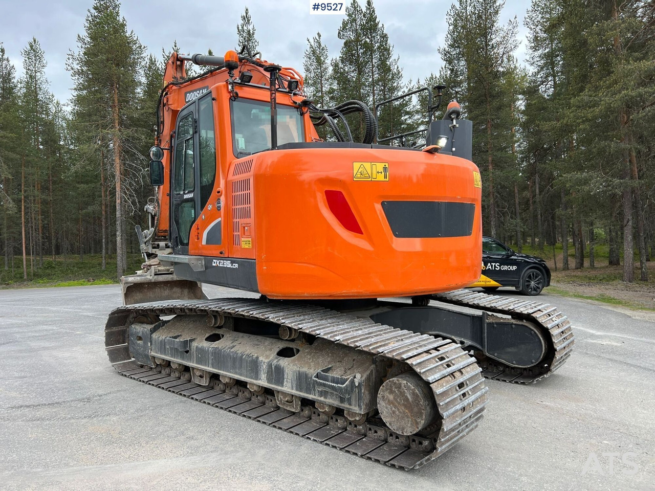 Paletli ekskavatör Excavator Doosan DX235 LCR-5 with excavator system (SEE VIDEO): fotoğraf 7
