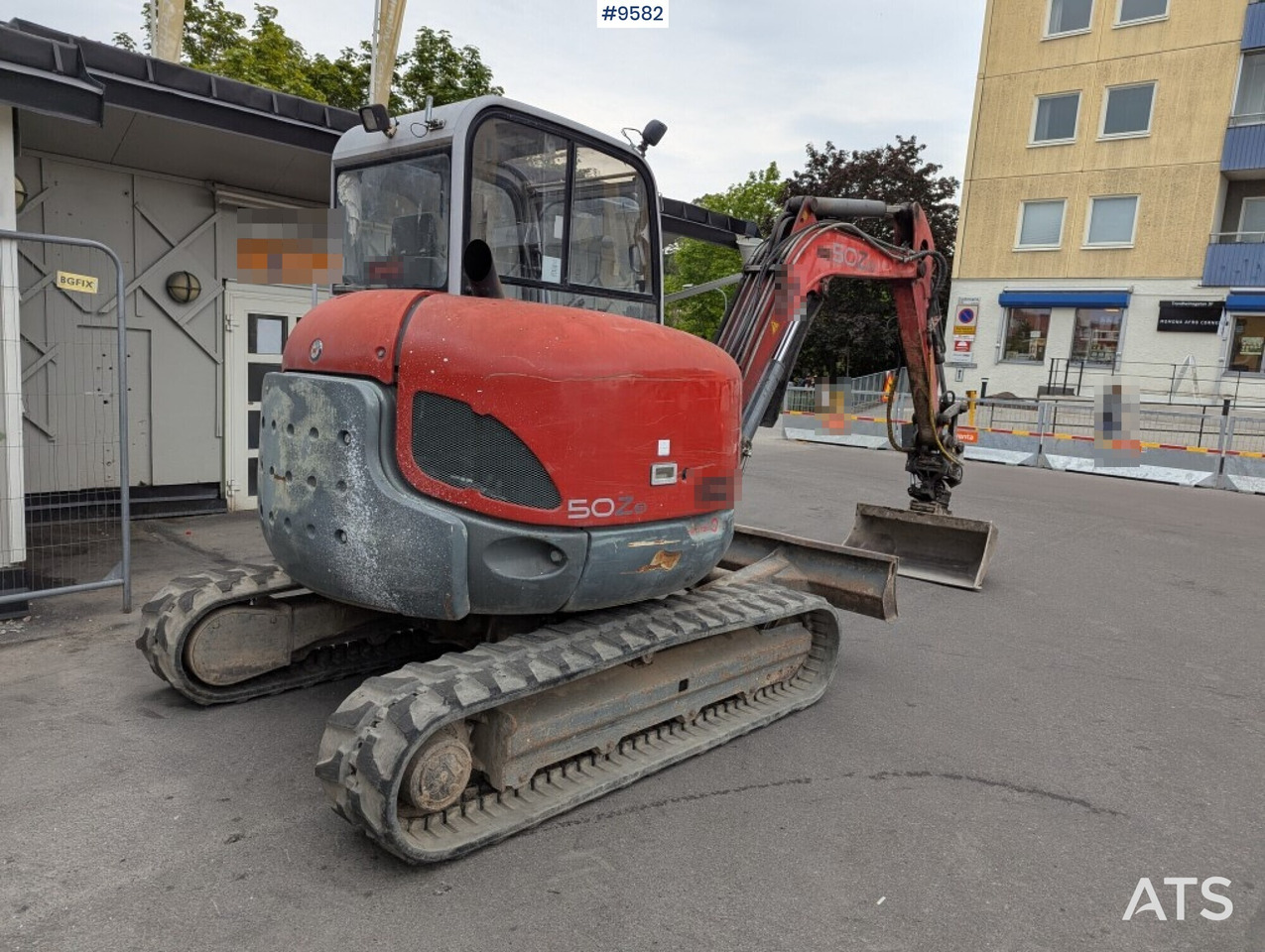 Mini ekskavatör Excavator Wacker Neuson 50Z3 RD (SEE VIDEO): fotoğraf 8