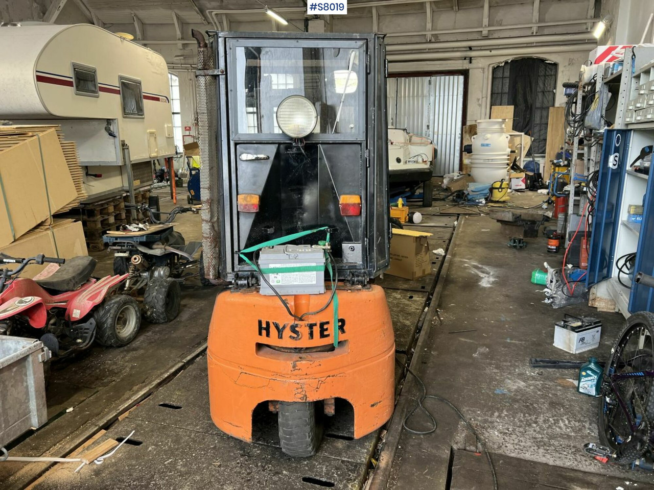 Forklift, Hyster, Petrol powerd - LPG forklift: fotoğraf 4 Forklift, Hyster, Petrol powerd - LPG forklift: fotoğraf 4