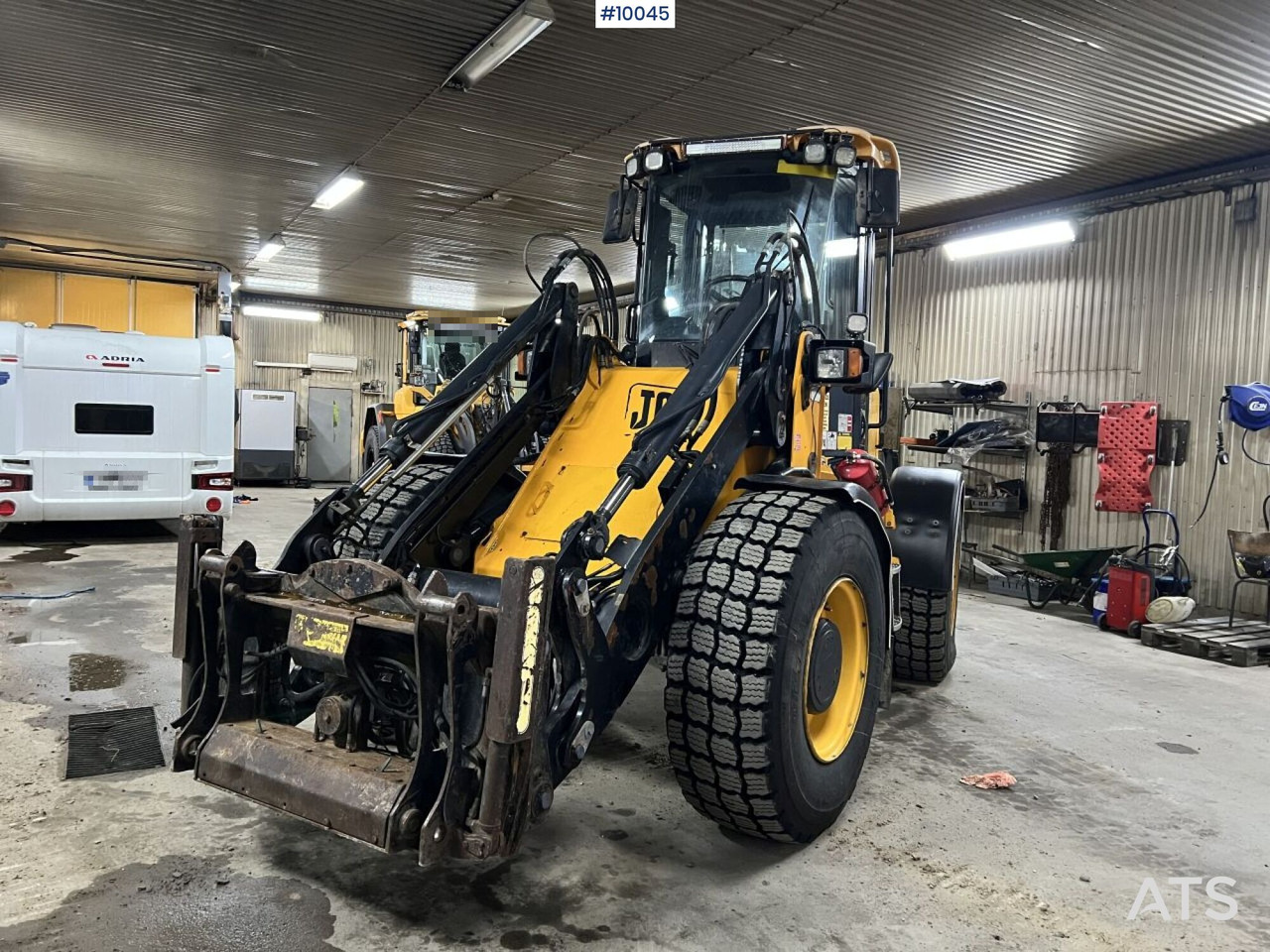 JCB 416HT Wheel loader with tilt bracket - Tekerlekli yükleyici: fotoğraf 2 JCB 416HT Wheel loader with tilt bracket - Tekerlekli yükleyici: fotoğraf 2
