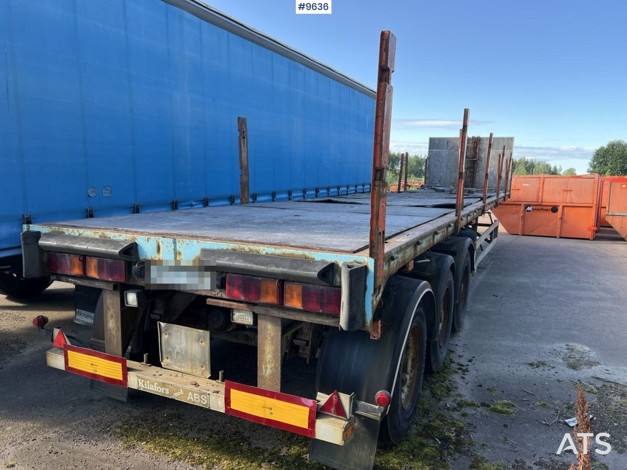 KILAFORS SVTPB3 129 trailer, Rep Objekt - Açık/ Sal dorse: fotoğraf 1 KILAFORS SVTPB3 129 trailer, Rep Objekt - Açık/ Sal dorse: fotoğraf 1
