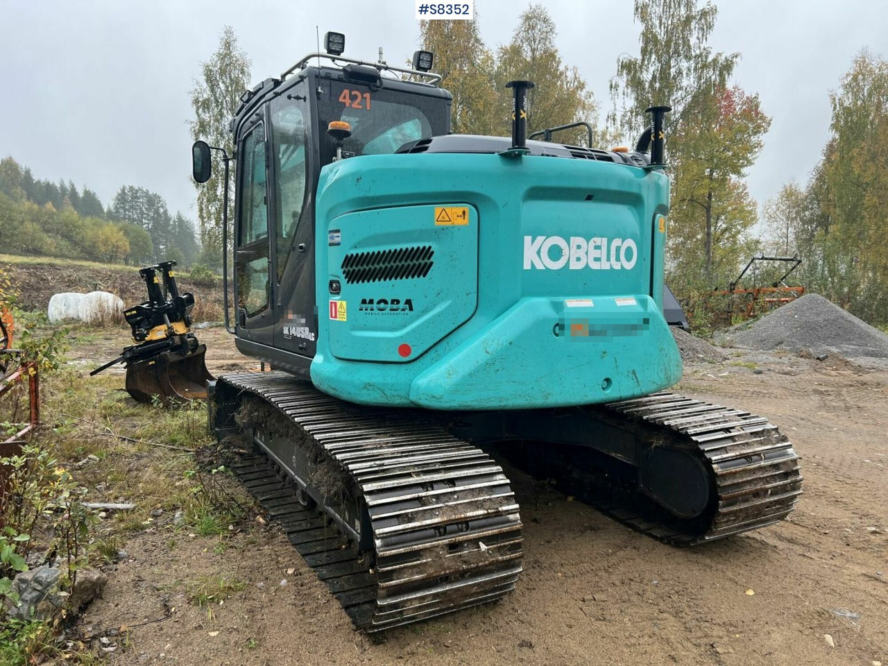 KOBELCO SK140 SRLC-7 with Trejon Cutting unit and Engcon tiltrotator (SEE VIDEO) - Paletli ekskavatör: fotoğraf 3 KOBELCO SK140 SRLC-7 with Trejon Cutting unit and Engcon tiltrotator (SEE VIDEO) - Paletli ekskavatör: fotoğraf 3