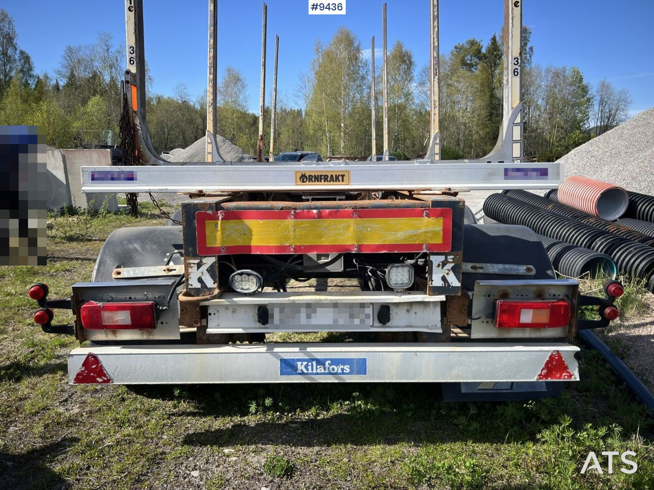 Kilafors SBB4A Logging trailer - Tomruk römorku: fotoğraf 3 Kilafors SBB4A Logging trailer - Tomruk römorku: fotoğraf 3