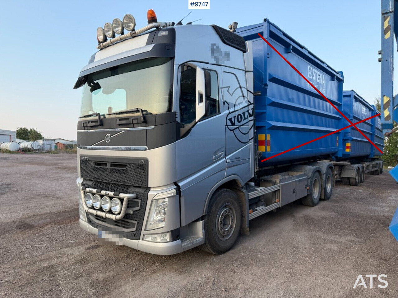Lastväxlare Volvo FH 540 6x2 - Kancalı yükleyici kamyon: fotoğraf 2 Lastväxlare Volvo FH 540 6x2 - Kancalı yükleyici kamyon: fotoğraf 2