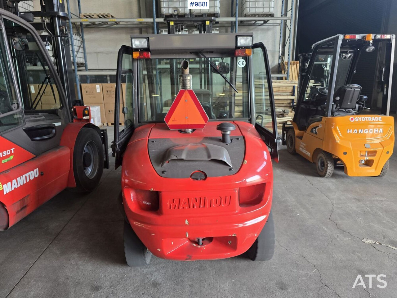 Manitou diesel truck - Dizel forklift: fotoğraf 2 Manitou diesel truck - Dizel forklift: fotoğraf 2
