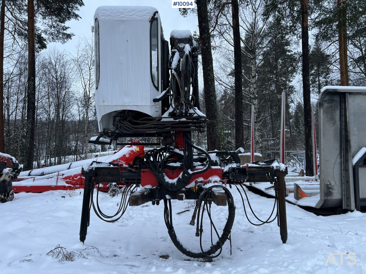 Palfinger Epsilon M110 Timber crane with double jib - Araç üstü vinç: fotoğraf 3 Palfinger Epsilon M110 Timber crane with double jib - Araç üstü vinç: fotoğraf 3