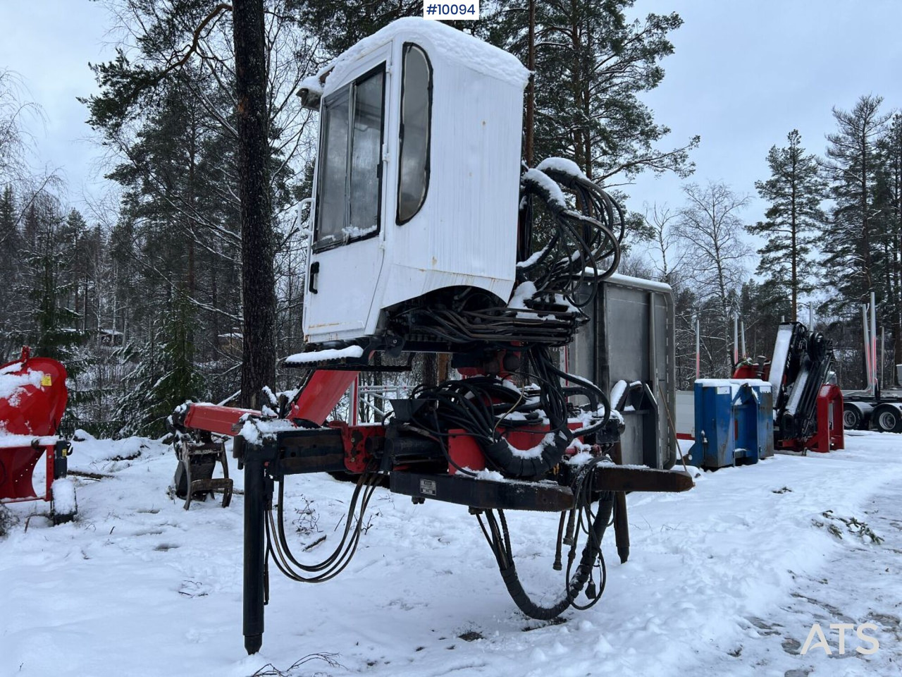 Palfinger Epsilon M110 Timber crane with double jib - Araç üstü vinç: fotoğraf 4 Palfinger Epsilon M110 Timber crane with double jib - Araç üstü vinç: fotoğraf 4