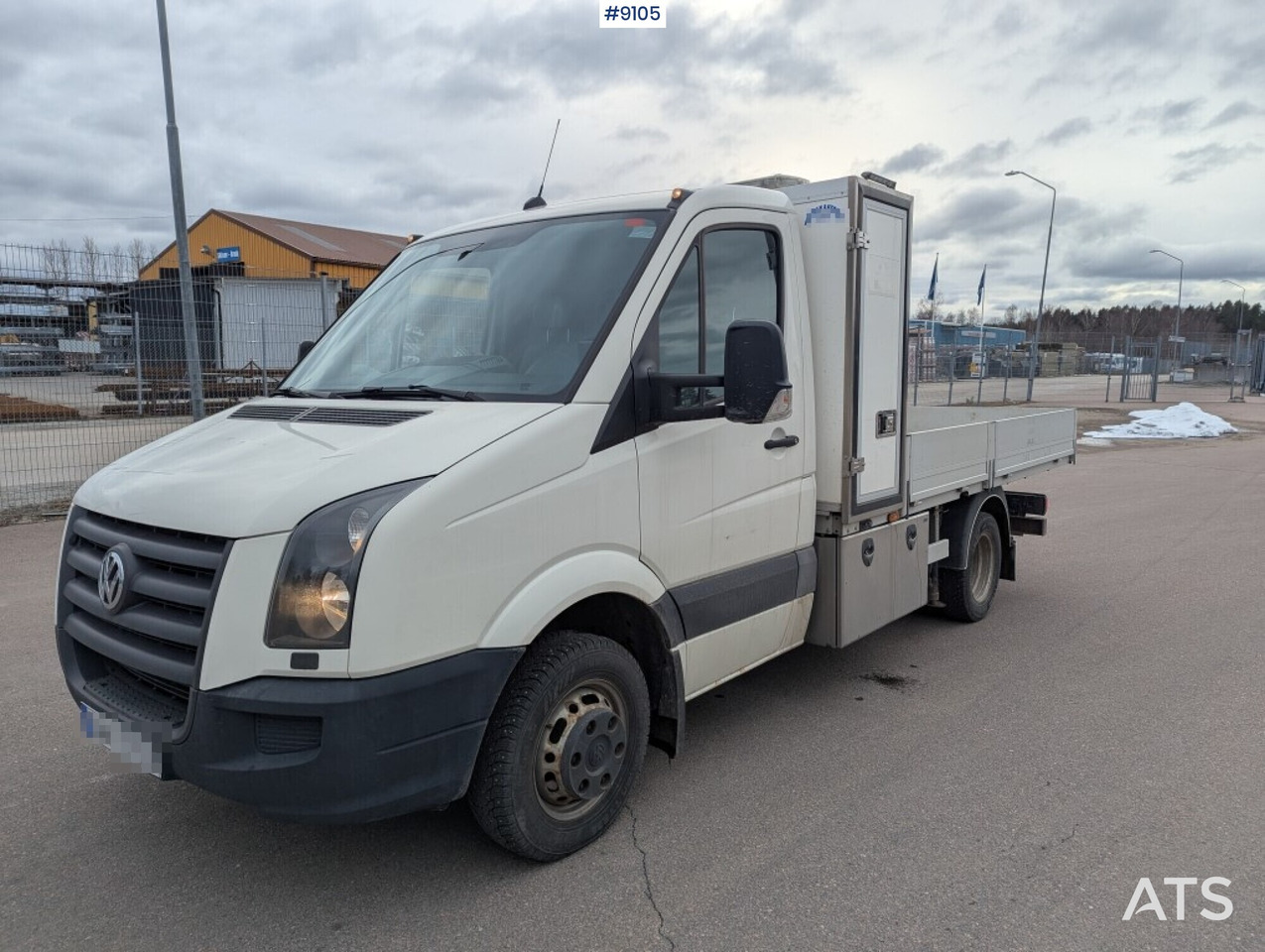 Pickup Crane Truck VW Crafter 50 2.5 TDI with HIAB crane (SEE VIDEO) - Vinçli kamyon: fotoğraf 1 Pickup Crane Truck VW Crafter 50 2.5 TDI with HIAB crane (SEE VIDEO) - Vinçli kamyon: fotoğraf 1