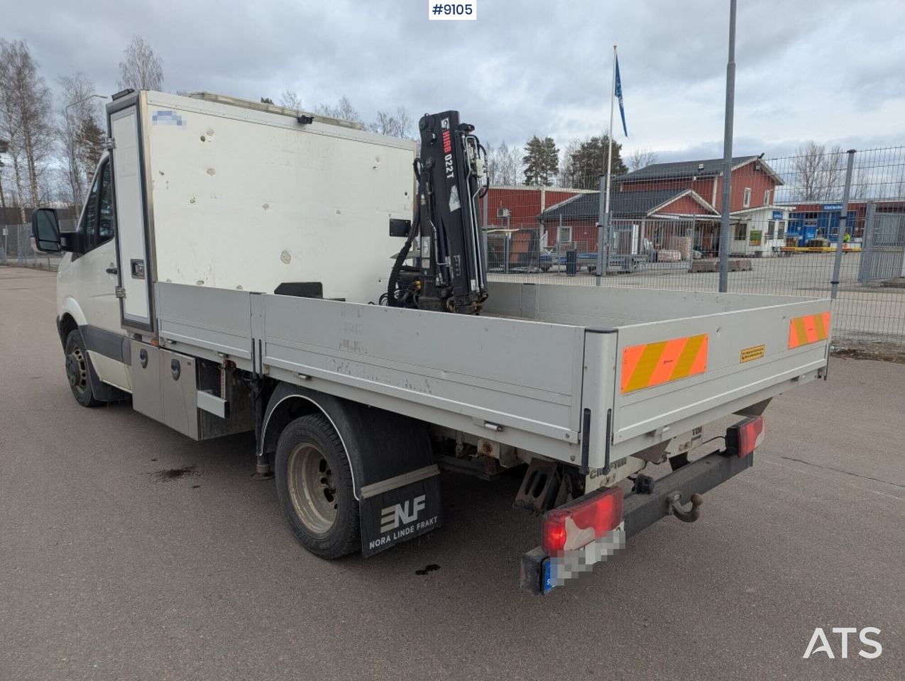 Pickup Crane Truck VW Crafter 50 2.5 TDI with HIAB crane (SEE VIDEO) - Vinçli kamyon: fotoğraf 4 Pickup Crane Truck VW Crafter 50 2.5 TDI with HIAB crane (SEE VIDEO) - Vinçli kamyon: fotoğraf 4