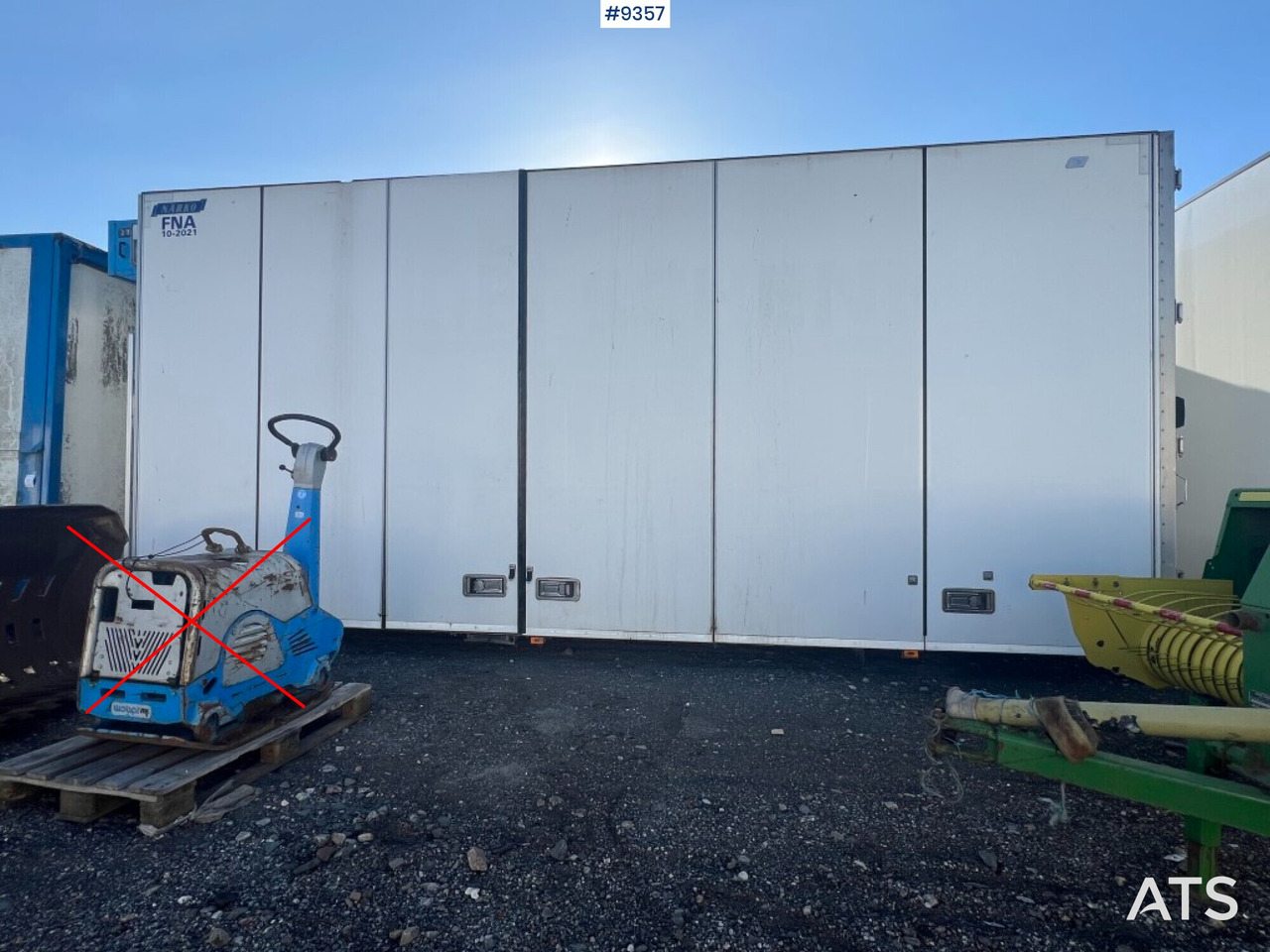 Refrigerated trailer cabinet Närko - Kasa - refrijeratör: fotoğraf 2 Refrigerated trailer cabinet Närko - Kasa - refrijeratör: fotoğraf 2