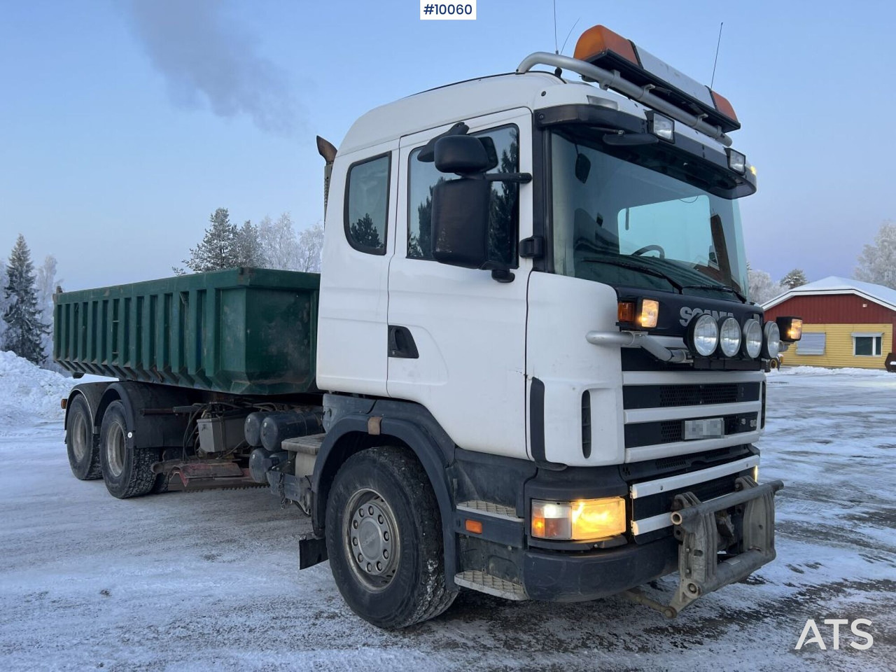 SCANIA R164 Tipper truck with plow equipment (VIDEO) - Damperli kamyon: fotoğraf 5 SCANIA R164 Tipper truck with plow equipment (VIDEO) - Damperli kamyon: fotoğraf 5