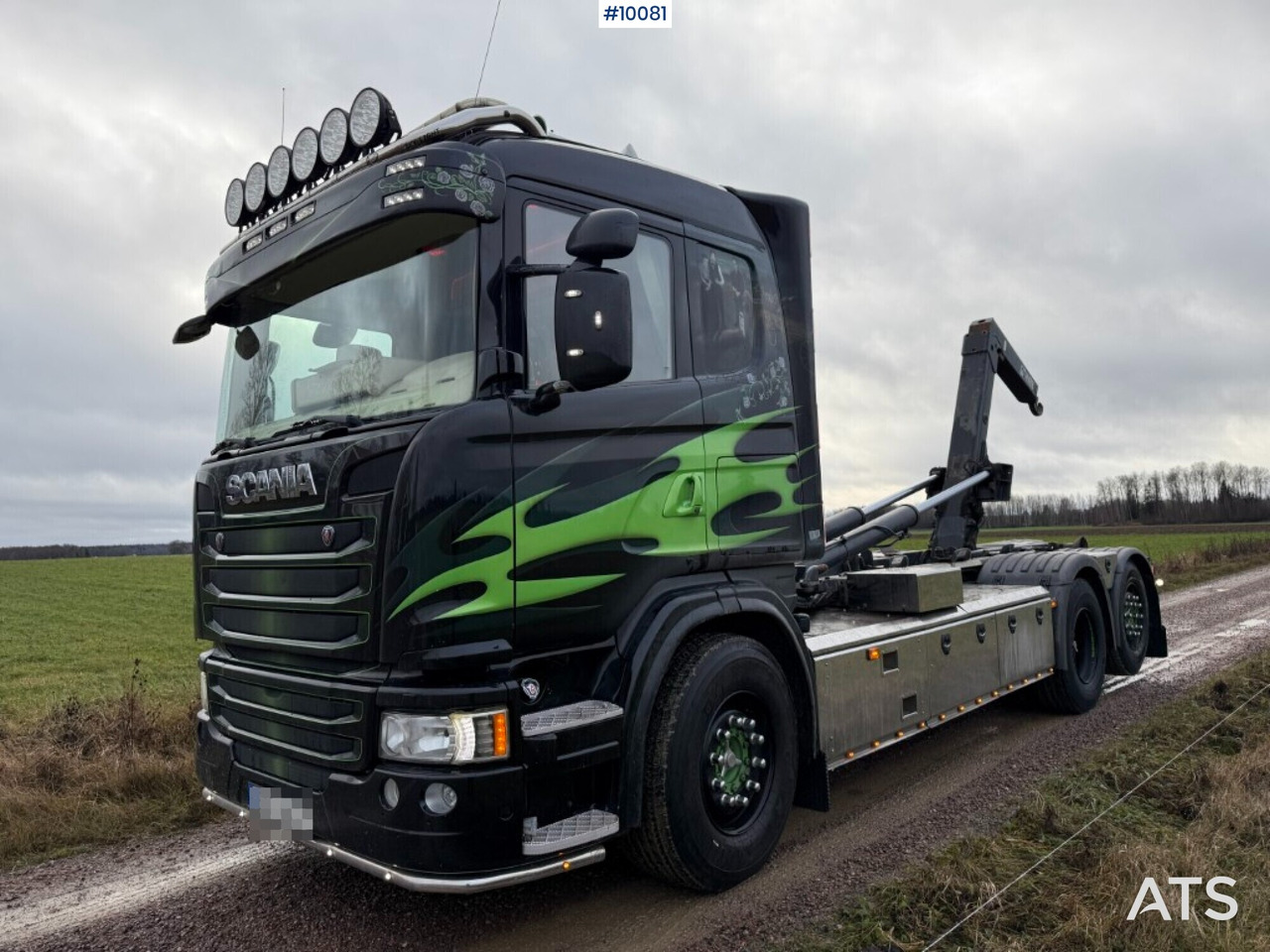 Scania G450 Hooklift Truck with tank body and tank trailer - Tanker kamyon: fotoğraf 2 Scania G450 Hooklift Truck with tank body and tank trailer - Tanker kamyon: fotoğraf 2