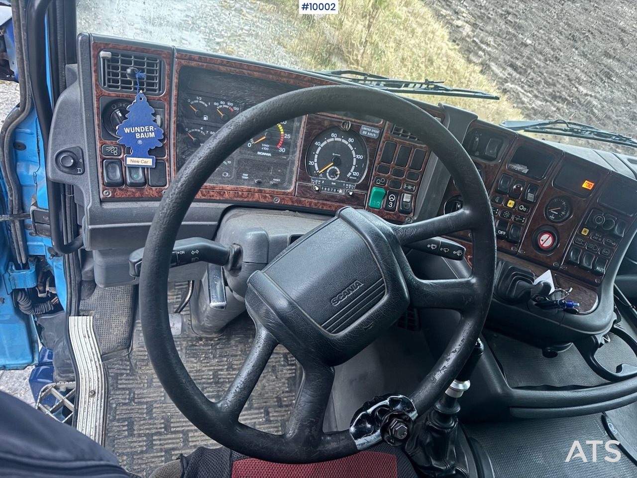 Sal/ Açık kasa kamyon, Vinçli kamyon Scania R124 6x2 Flatbed truck with timber crane: fotoğraf 6 Sal/ Açık kasa kamyon, Vinçli kamyon Scania R124 6x2 Flatbed truck with timber crane: fotoğraf 6