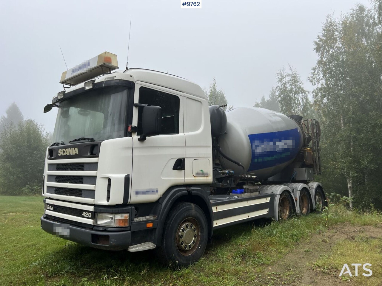 Scania R124 Tridem Concrete Truck - Transmikser: fotoğraf 1 Scania R124 Tridem Concrete Truck - Transmikser: fotoğraf 1