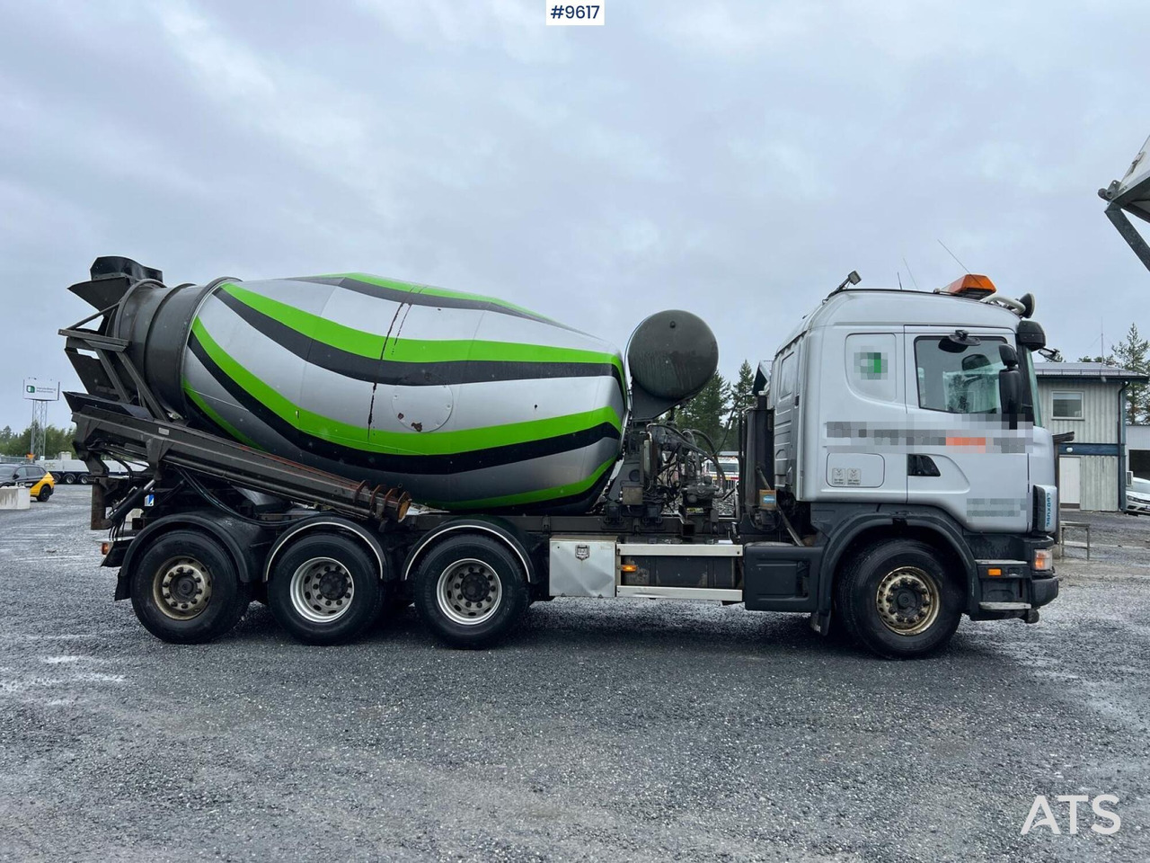 Scania R124 tridem with LAXO quick release / Concrete truck - Transmikser: fotoğraf 5 Scania R124 tridem with LAXO quick release / Concrete truck - Transmikser: fotoğraf 5