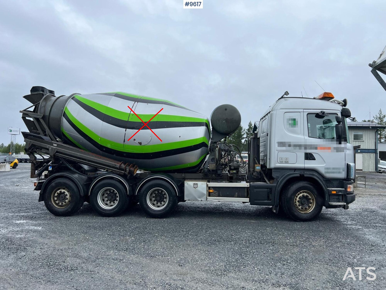 Transmikser Scania R124 tridem with LAXO quick release: fotoğraf 8 Transmikser Scania R124 tridem with LAXO quick release: fotoğraf 8