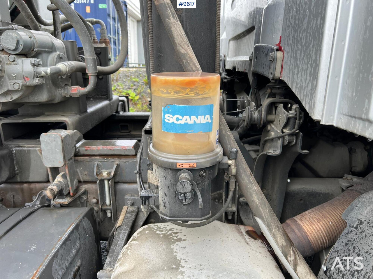 Transmikser Scania R124 tridem with LAXO quick release: fotoğraf 23 Transmikser Scania R124 tridem with LAXO quick release: fotoğraf 23