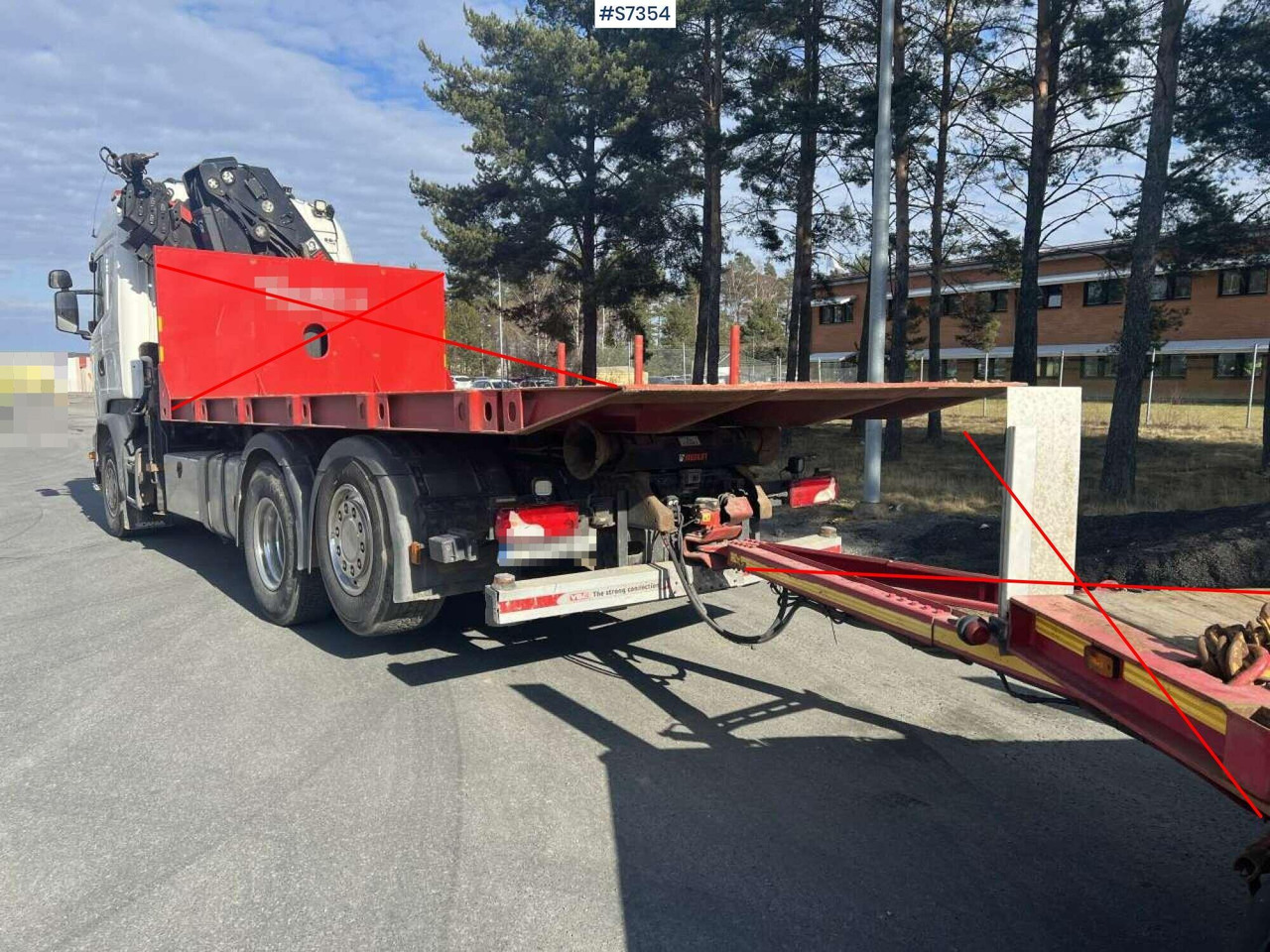 Scania R410 LB 6x2 Crane truck with Hiab crane and multilift axle - Kancalı yükleyici kamyon, Vinçli kamyon: fotoğraf 3 Scania R410 LB 6x2 Crane truck with Hiab crane and multilift axle - Kancalı yükleyici kamyon, Vinçli kamyon: fotoğraf 3