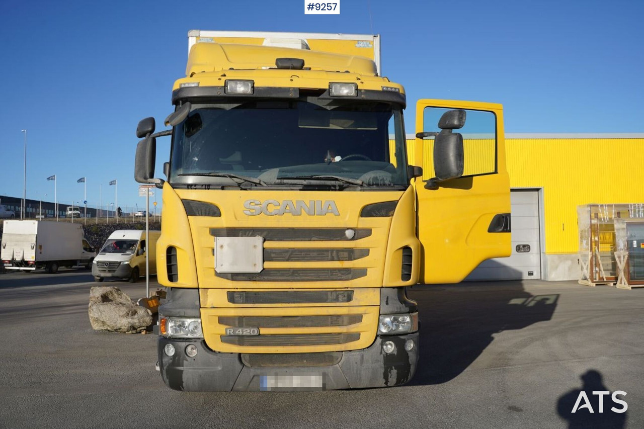 Scania R420 6x2 Box truck (SEE VIDEO) - Kapalı kasa kamyon: fotoğraf 5 Scania R420 6x2 Box truck (SEE VIDEO) - Kapalı kasa kamyon: fotoğraf 5