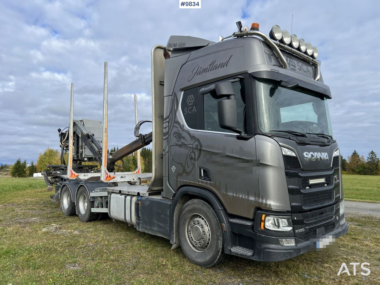 Scania R650 Timber truck with Kesla crane - Tomruk kamyonu, Vinçli kamyon: fotoğraf 4 Scania R650 Timber truck with Kesla crane - Tomruk kamyonu, Vinçli kamyon: fotoğraf 4