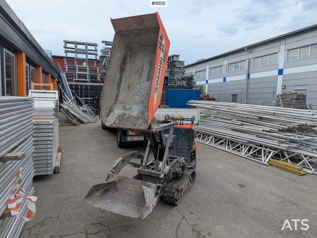 Self-loading and high-tipping dumper - Mini damperli kamyon: fotoğraf 3 Self-loading and high-tipping dumper - Mini damperli kamyon: fotoğraf 3