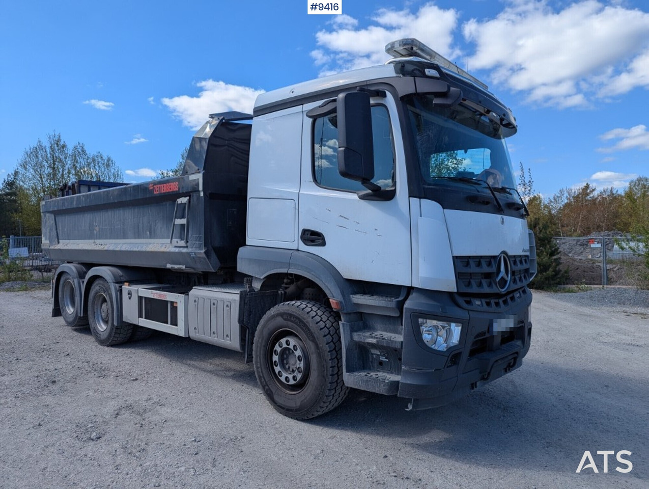 Tipper Truck Mercedes-Benz Arocs 6X2 - Damperli kamyon: fotoğraf 2 Tipper Truck Mercedes-Benz Arocs 6X2 - Damperli kamyon: fotoğraf 2