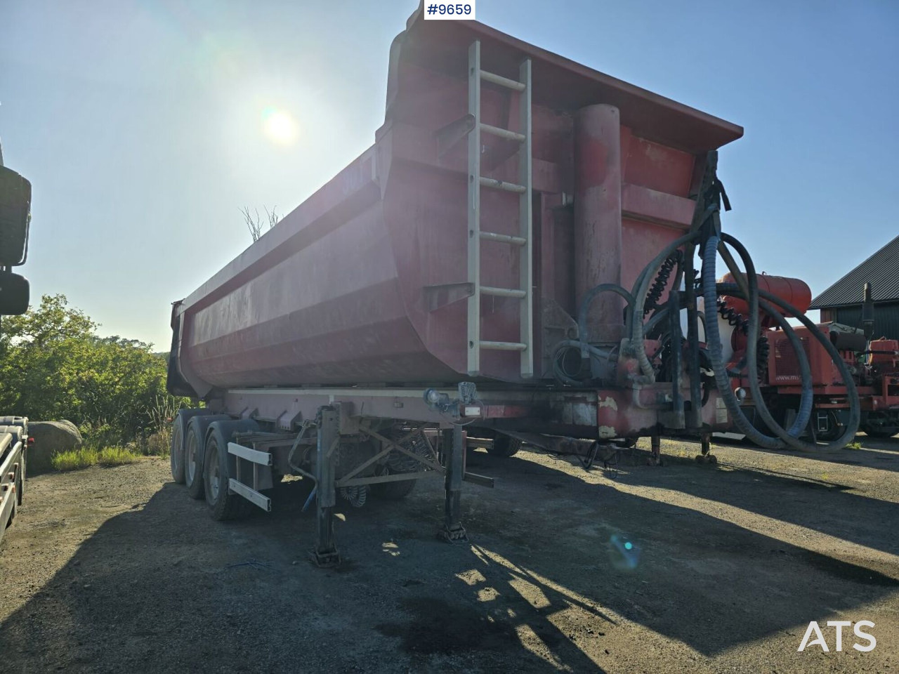 Tipper trailer Damm SE-42T - Damperli dorse: fotoğraf 2 Tipper trailer Damm SE-42T - Damperli dorse: fotoğraf 2